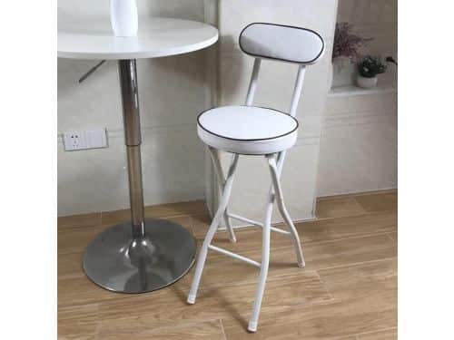 Moderne Barkruk - Opklapbare Stoel - Ruimtebesparend Zitten - Ergonomisch