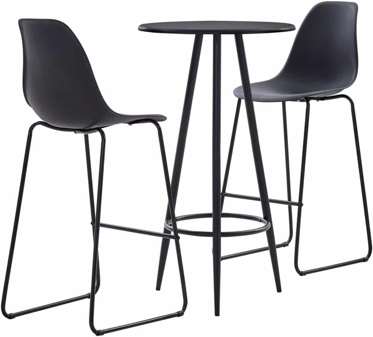 moderne barset bartafel met stoelen gezellig eten