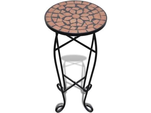 Mozaïek Bijzettafel - Plantentafel Accent - Buiten Decoratie - Weerbestendig