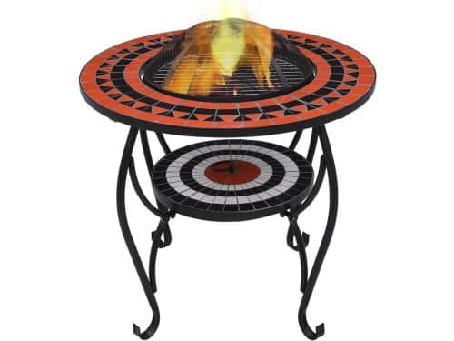 Mozaïek vuurschaal - Buitenhaard grill - Terras verwarmen - Met