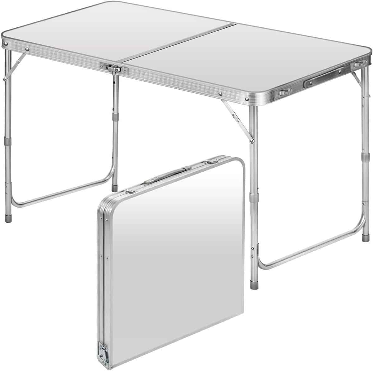 multifunctionele tafel klaptafel bijzettafel kamperen en markten
