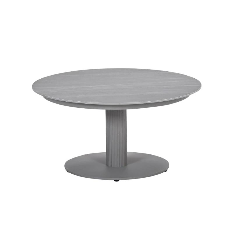 nice salontafel taupe/napoli sand dia80 cm garden impressions garden impressions