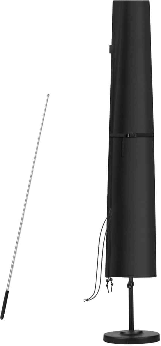 omgoods dailygoody parasolhoes waterdichte beschermhoes telescoopstang