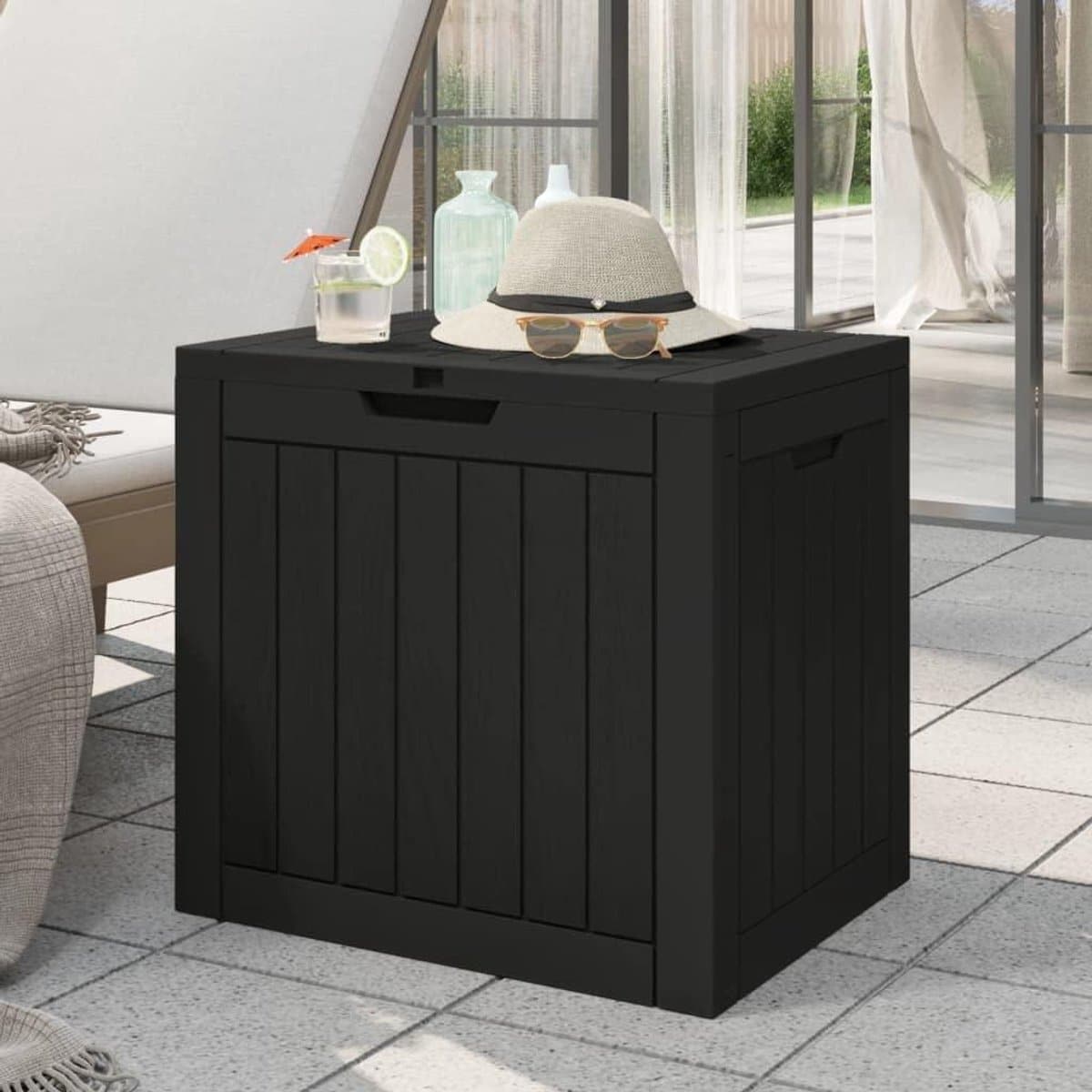 opbergbox tuin tuinkist balkonkist buiten spullen opbergen