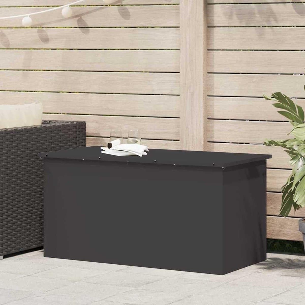 opbergdoos voor buiten kussenbox tuin spullen opbergen