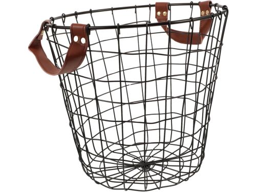 Opbergmand Brandhout - Hout Houder - Buitenhaard Accessoire - Grote