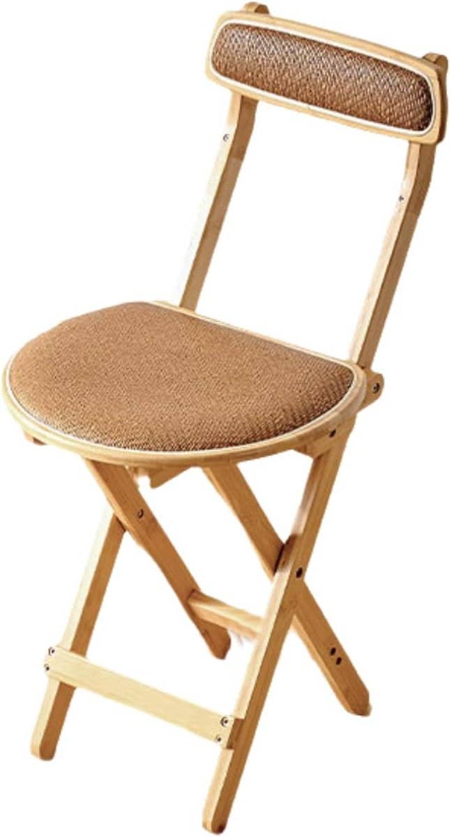 opklapbare barkruk bamboe kruk keuken of bar