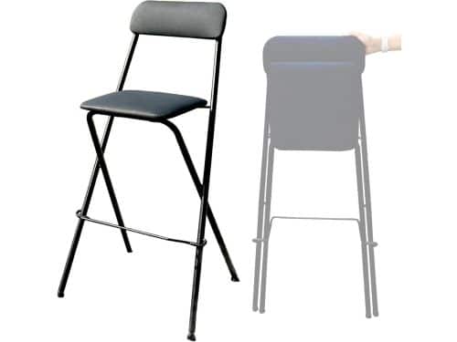 Opklapbare barkruk - Hoge stoel - Keuken of bar