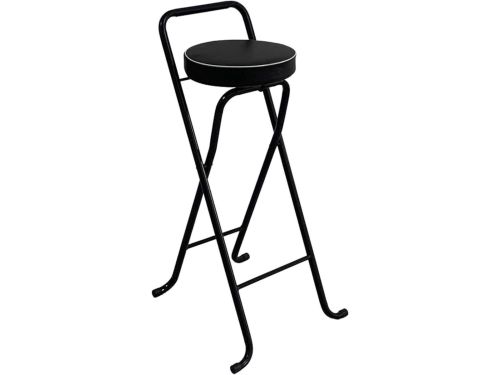 Opklapbare barkruk - Keukenstoel inklapbaar - Extra zitplaats - Comfortabele