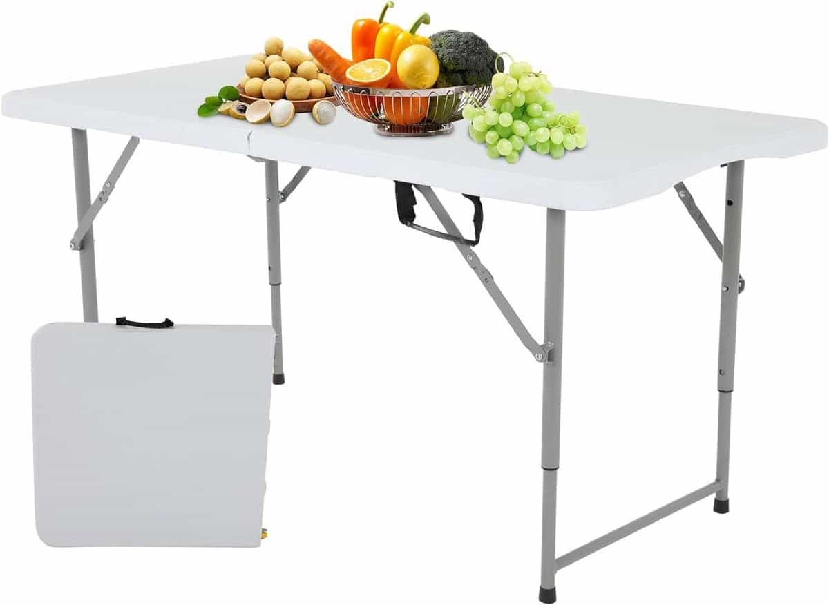 opklapbare tafel klaptafel tafel buitenactiviteiten stevig polyethyleen