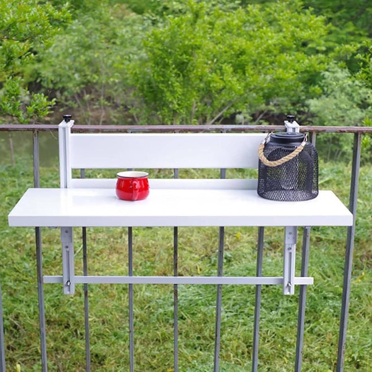 opvouwbare balkontafel buiten bartafel ruimte besparen verstelbare