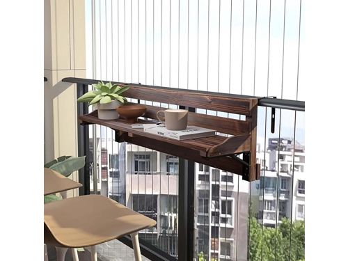 Opvouwbare balkontafel - Buiten bartafel - Terras dineren - Verstelbaar
