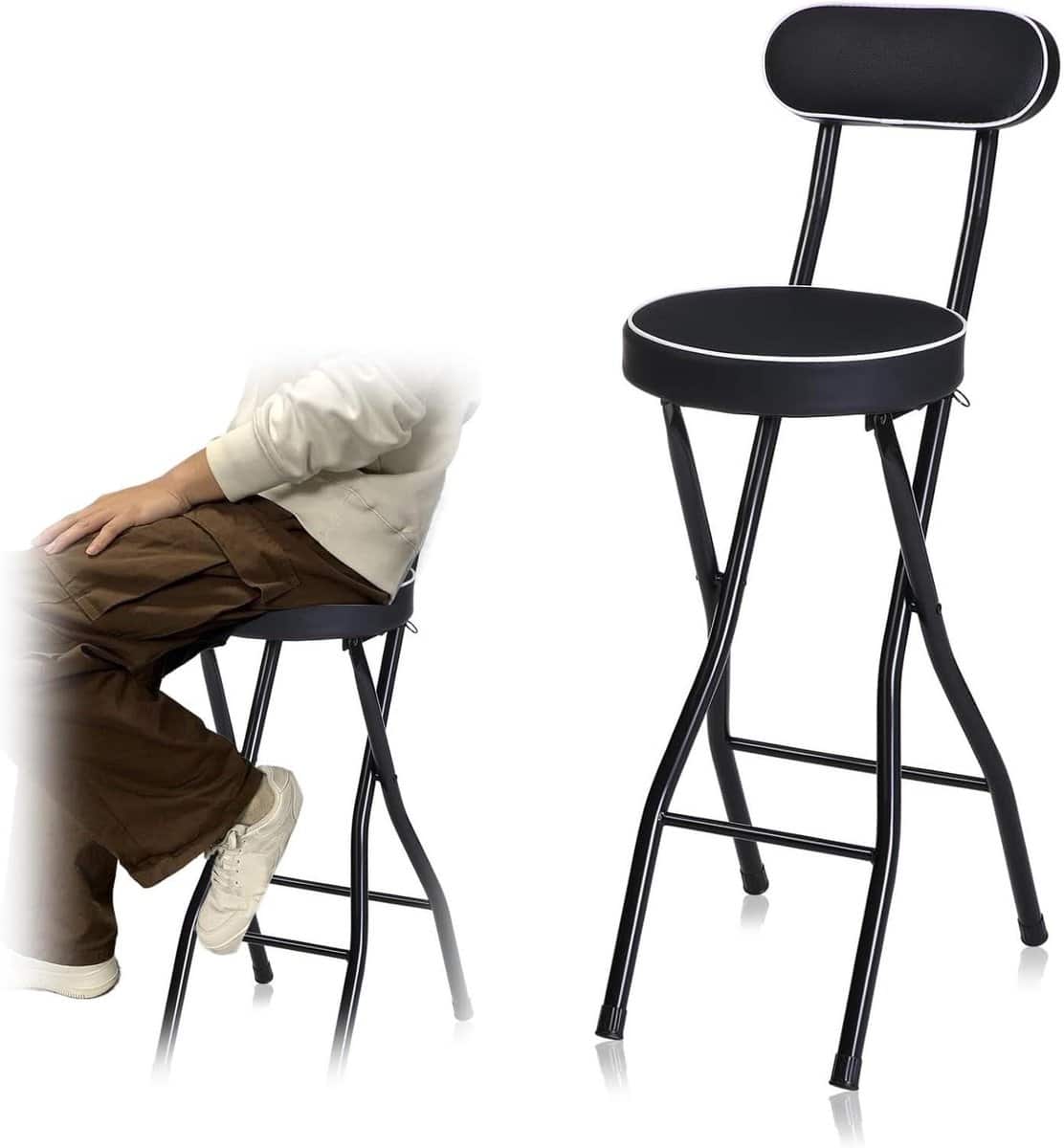 opvouwbare barkruk hoge kruk extra zitplaatsen met