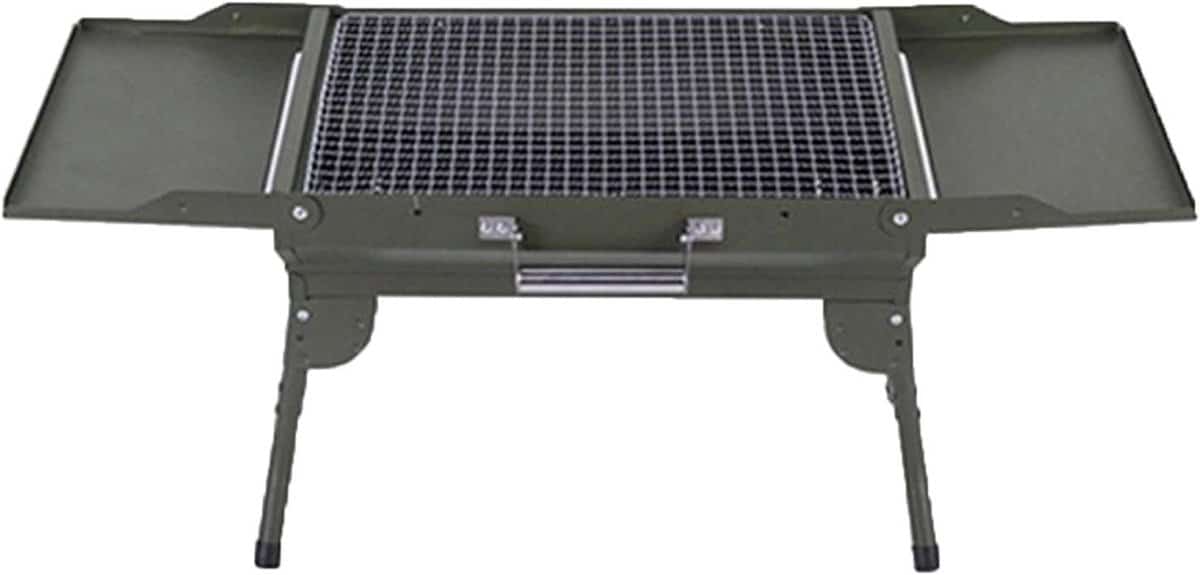 opvouwbare bbq grill draagbare houtskool grill buiten koken