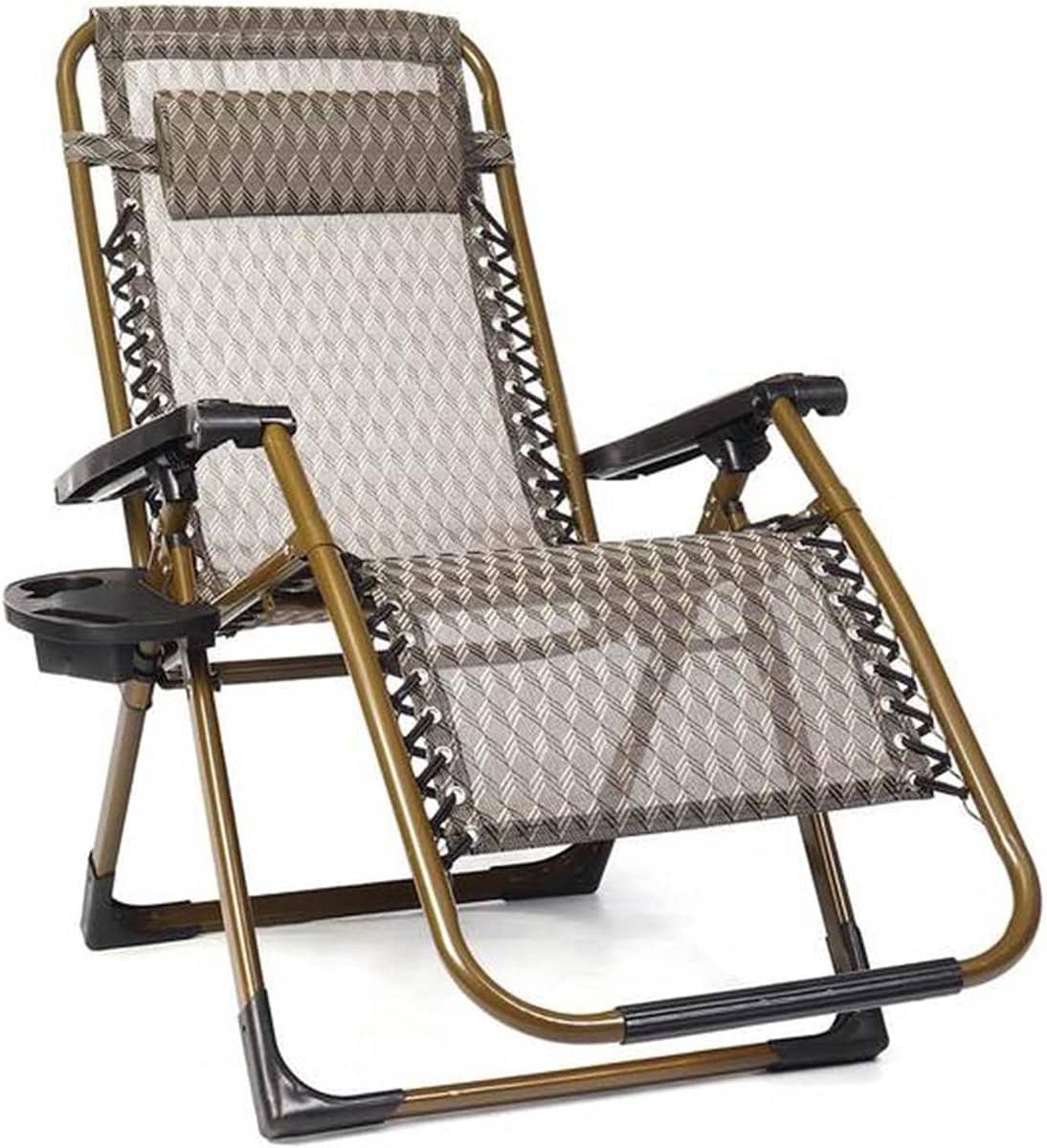 opvouwbare fauteuil lounge stoel buiten ontspannen verstelbare
