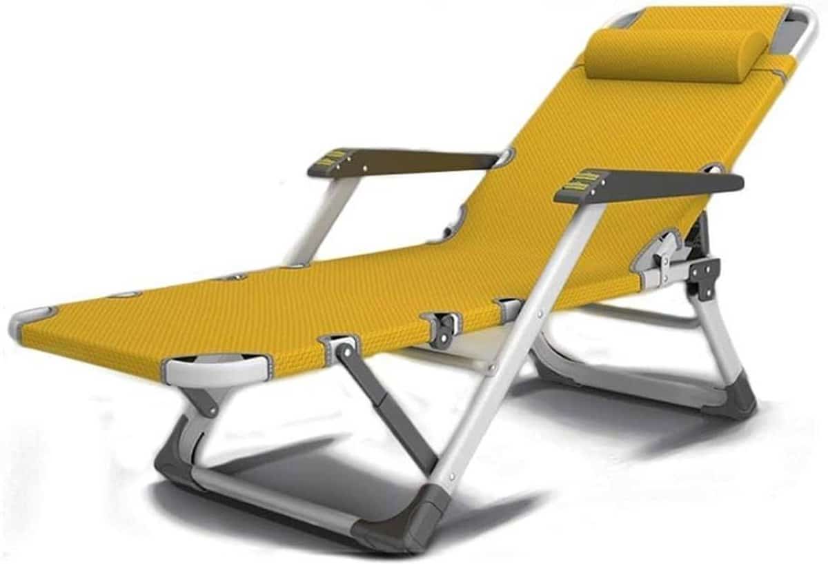 opvouwbare ligstoel tuinstoel lounger buiten ontspannen robuust