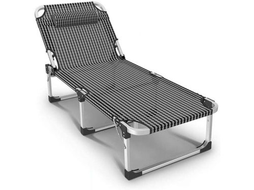 Opvouwbare ligstoel - Tuinstoel Lounger - Buiten Ontspannen - Verstelbare