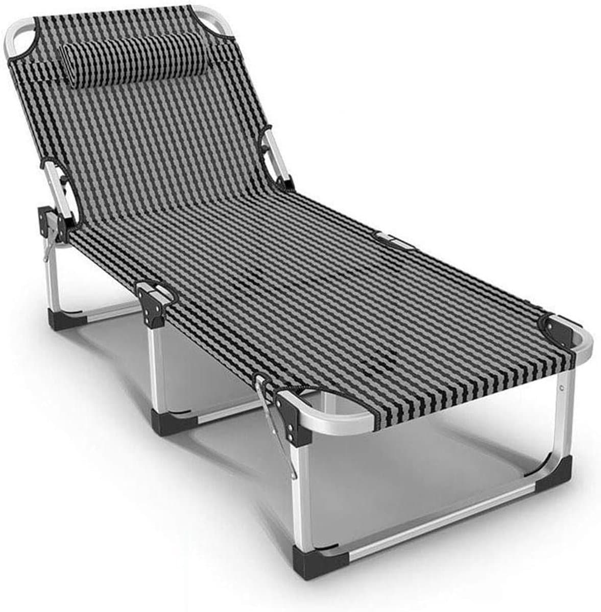 opvouwbare ligstoel tuinstoel lounger buiten ontspannen verstelbare