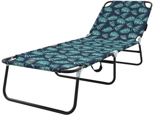 Opvouwbare ligstoel - Verstelbare lounge stoel - Tuin relaxen