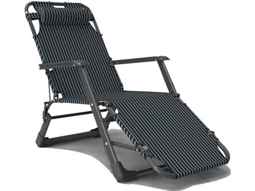 Opvouwbare Lounger - Tuinstoel Relax - Buiten Ontspannen - Verstelbare
