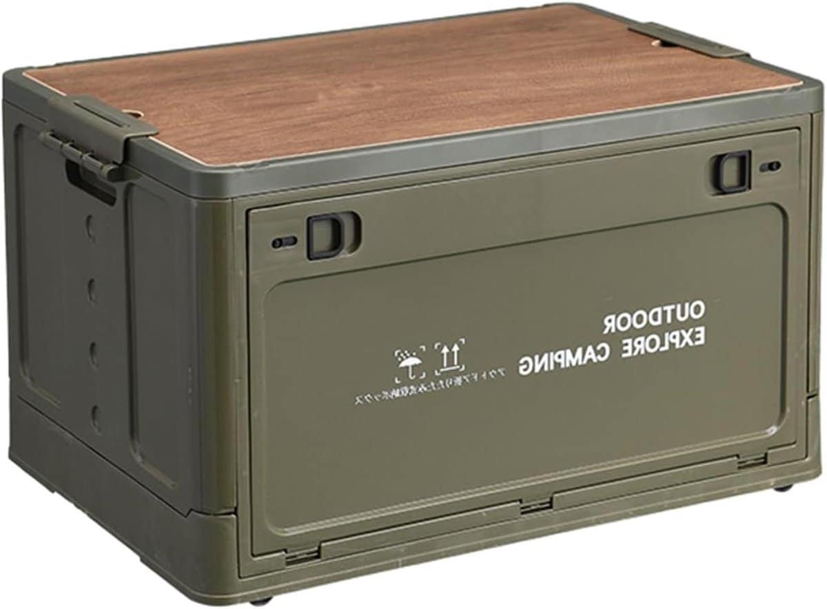opvouwbare opbergdoos campingbox vouwbox buiten organiseren met