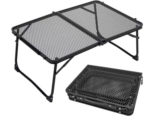 Opvouwbare tafel - Klaptafel metalen dienblad - Buitenactiviteiten en kamperen