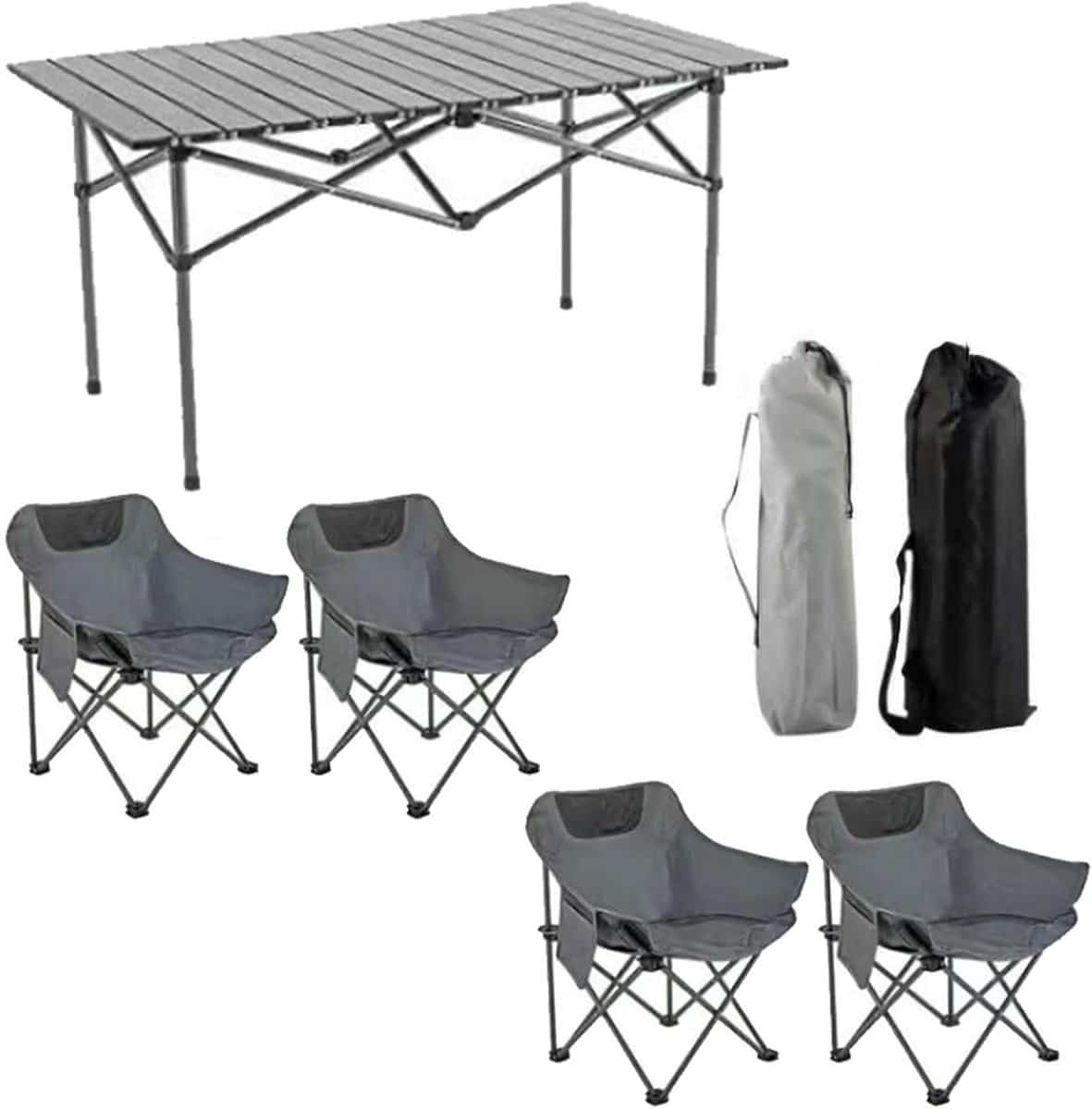 opvouwbare tafel met stoelen picknickset buitenactiviteiten lichtgewicht
