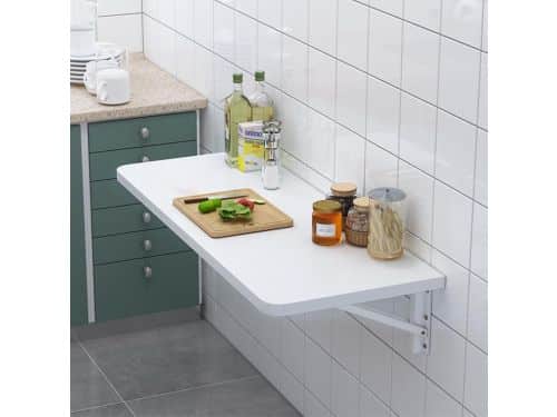 Opvouwbare Tafel - Muurtafel Klaptafel - Ruimte Besparen - Wandmontage