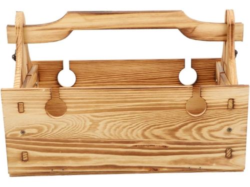 Opvouwbare Tafelmand - Houten Klaptafel - Buiten Genieten - Multifunctioneel