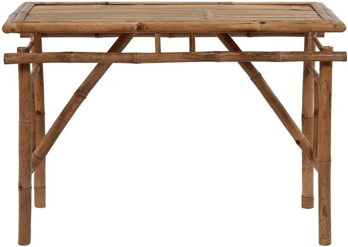 opvouwbare tuintafel bamboe klaptafel buiten eten weerbestendig