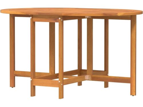 Opvouwbare tuintafel - Hout bijzettafel - Buiten genieten - Massief