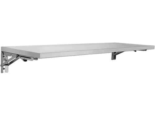 Opvouwbare Wandtafel - Klaptafel Keuken - Ruimte Besparen - Roestvrij