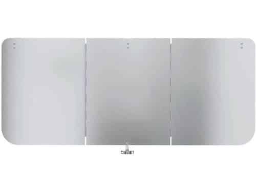 Opvouwbare winddeflector - Warmte reflector - Terras verwarmen - Eenvoudige