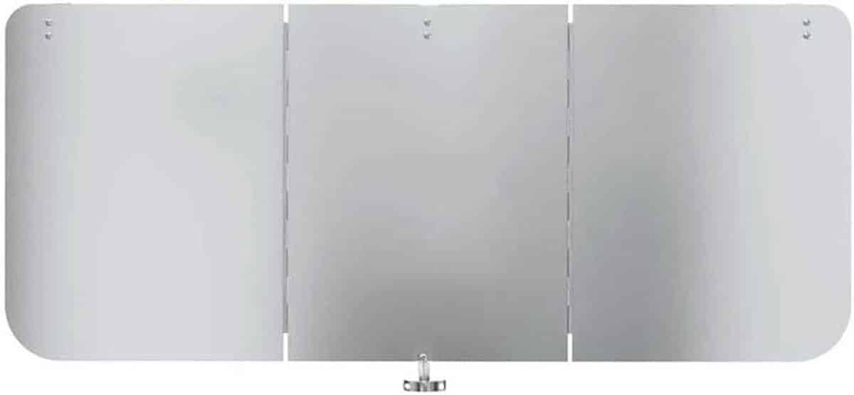 opvouwbare winddeflector warmte reflector terras verwarmen eenvoudige