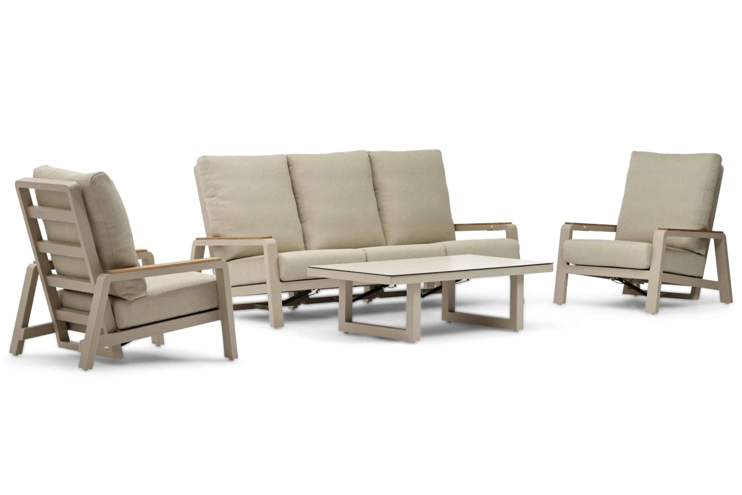 osmen manly stoel bank loungeset 4 delig
