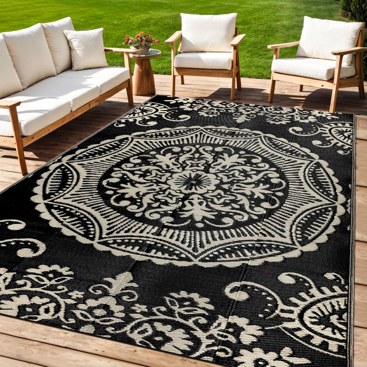 outdoor kleed buiten tapijt terras aankleden waterproof