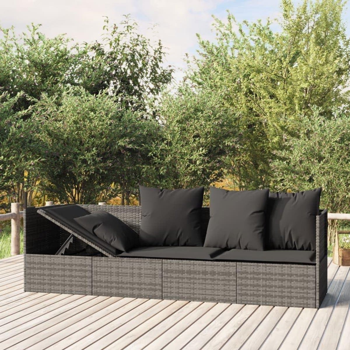 outdoor loungebed ligbed tuin buiten ontspannen verstelbare
