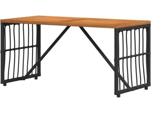 Outdoortafel - Tuintafel Bijzettafel - Buiten Ontspannen - Acaciahout Tafelblad