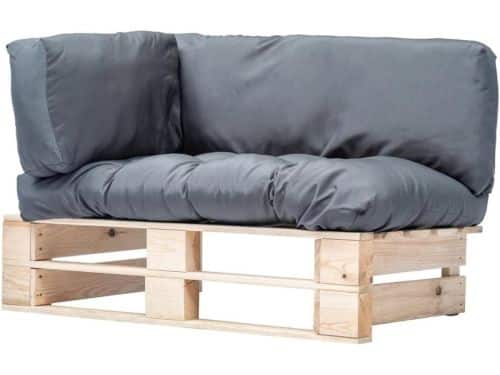 Palletbank met Kussens - Houten Loungebank - Buiten Ontspannen