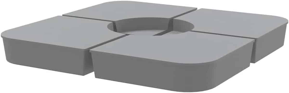 parasol basis set parasolvoet platen parasol stabiliseren