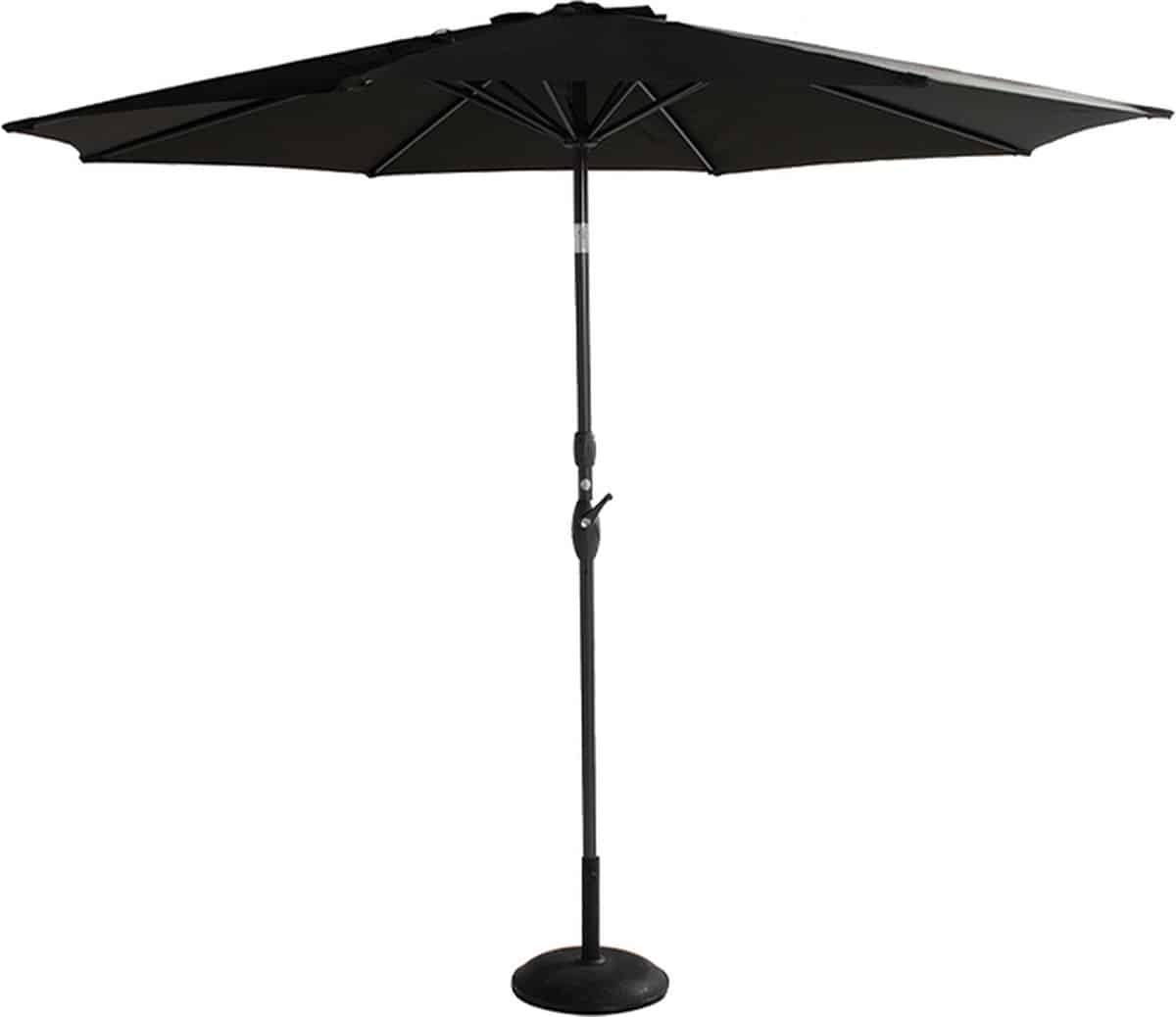 parasol hartman sophie+ carbon black 300 cm