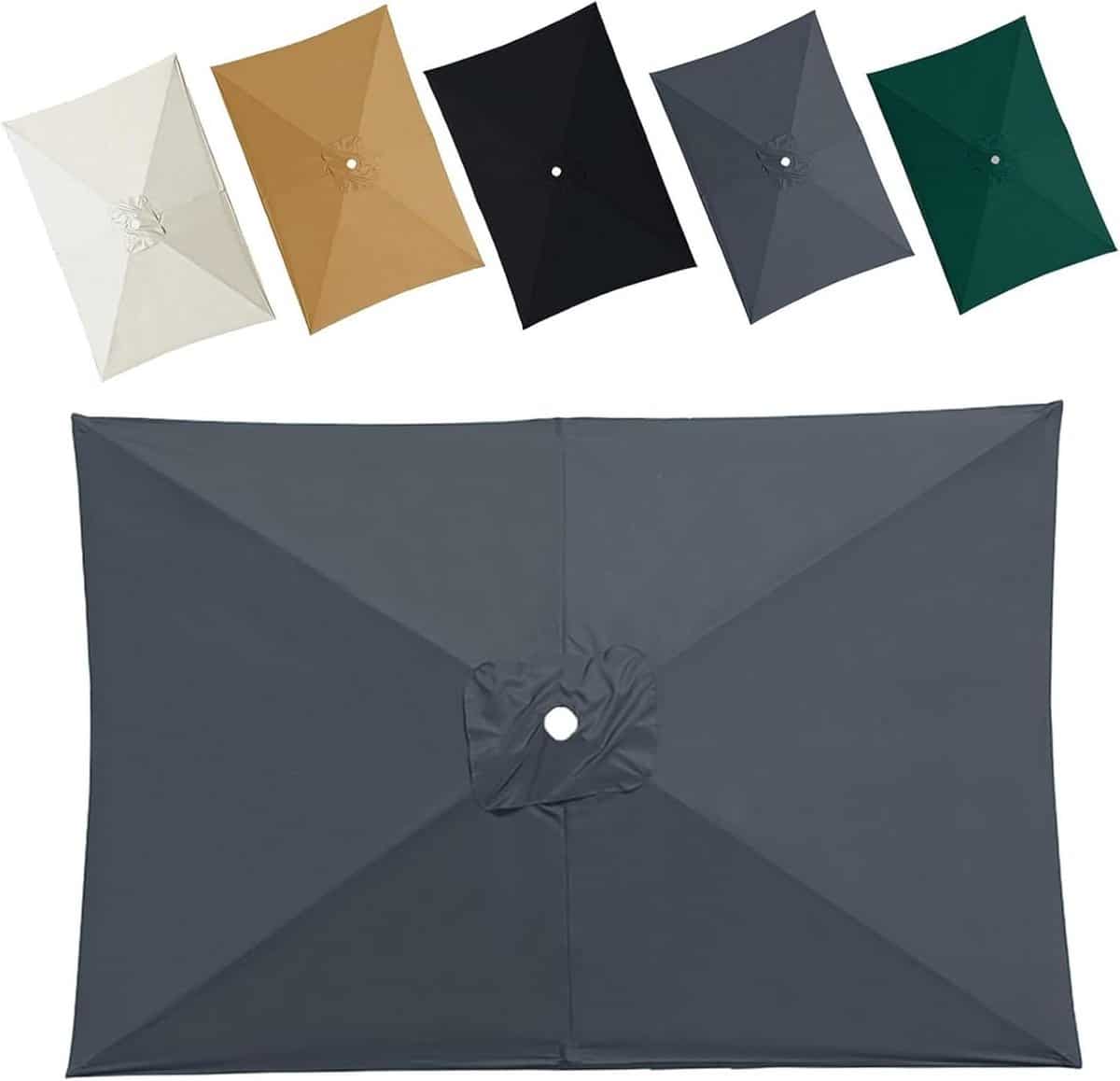 parasol vervangdoek parasolhoes buiten schaduw creëren ventilatie