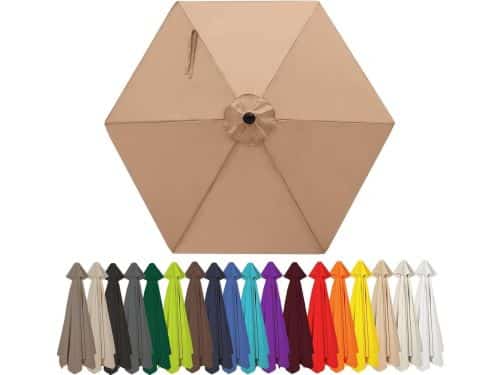 Parasol Vervangdoek - Parasolhoes Buiten - Terras Beschermen - Waterdicht