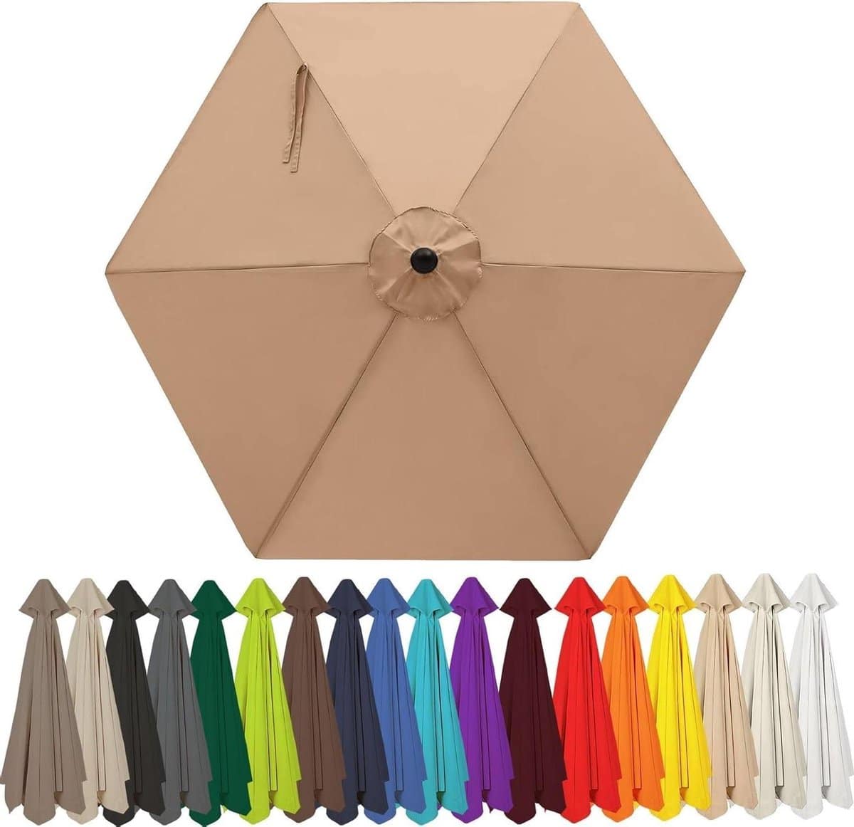 parasol vervangdoek parasolhoes buiten terras beschermen waterdicht