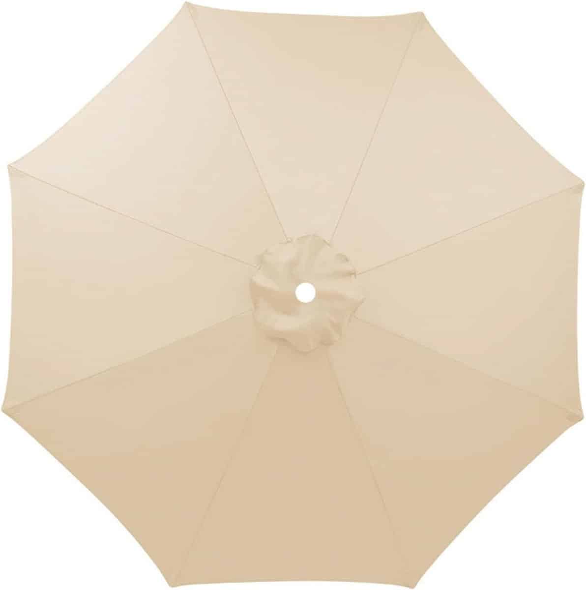 parasol vervangdoek parasolhoes buiten zonnen uv bescherming