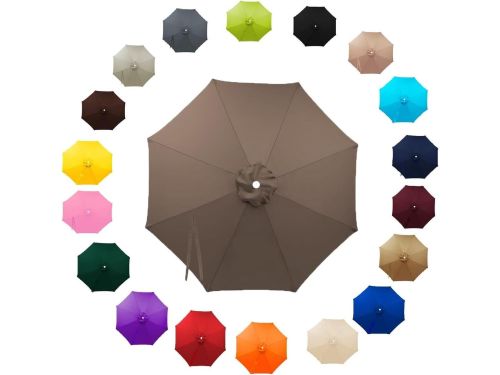 Parasol Vervangdoek - Parasolhoes Rond - Buiten Zitten - Waterdichte