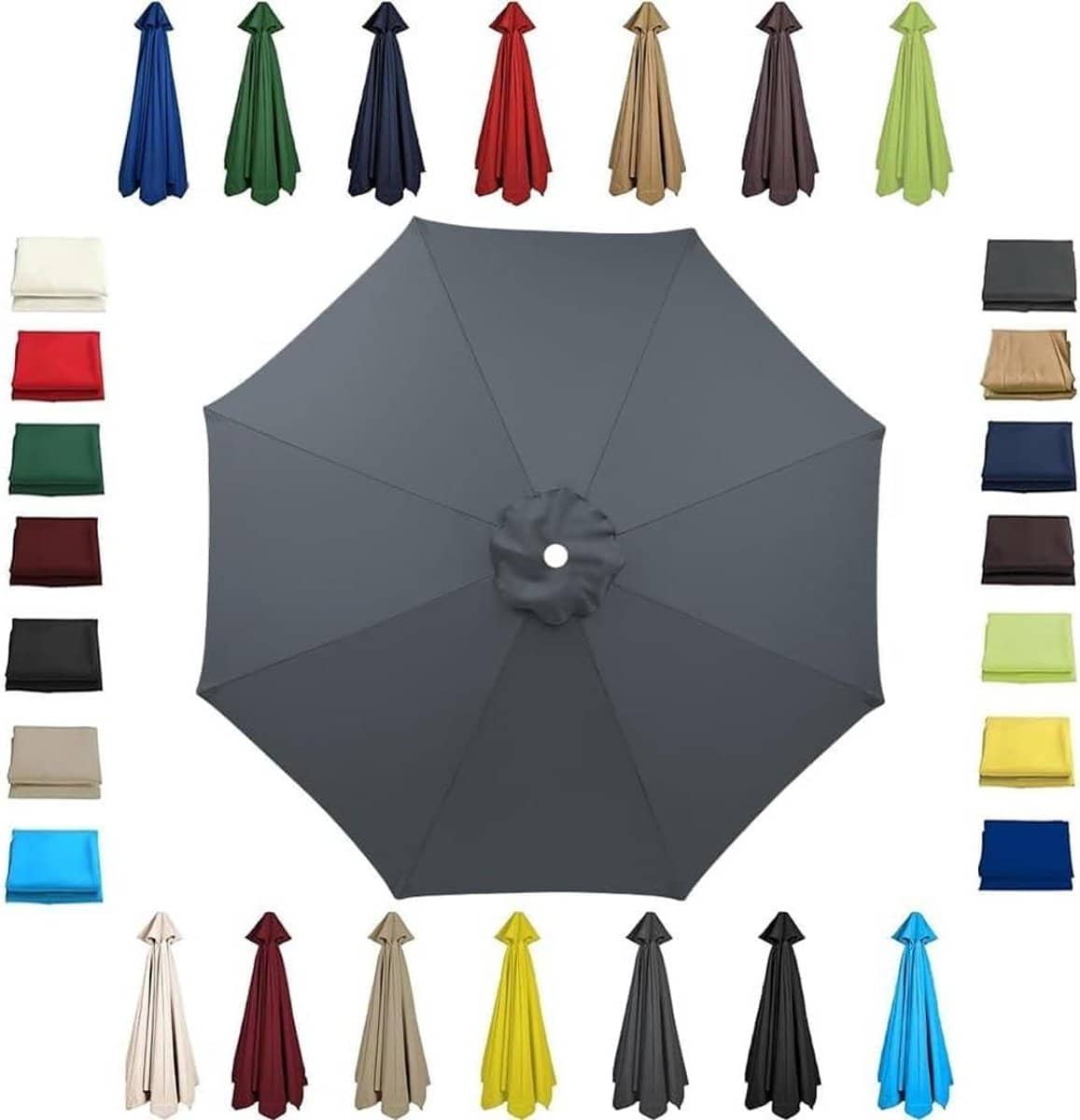 parasol vervangdoek parasolhoes terras beschermen uv50+ bescherming