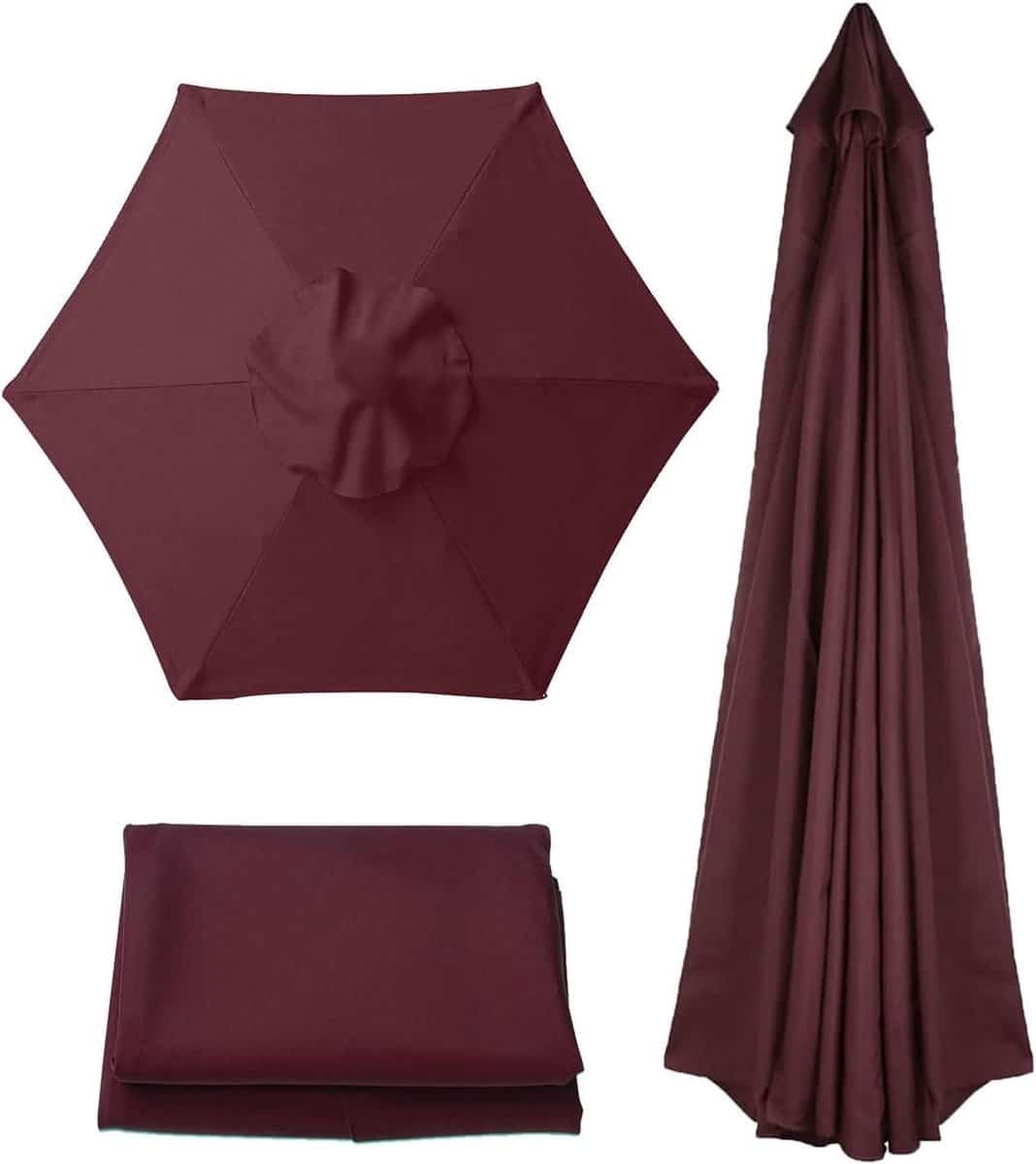 parasol vervangdoek parasolhoes tuin buiten schaduw creëren
