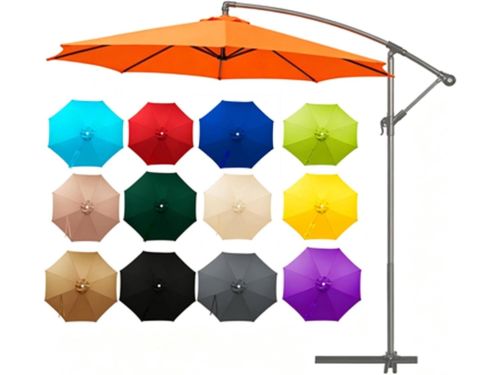 Parasol Vervangdoek - Parasolhoes Tuin - Buiten Zonnen - Geventileerd