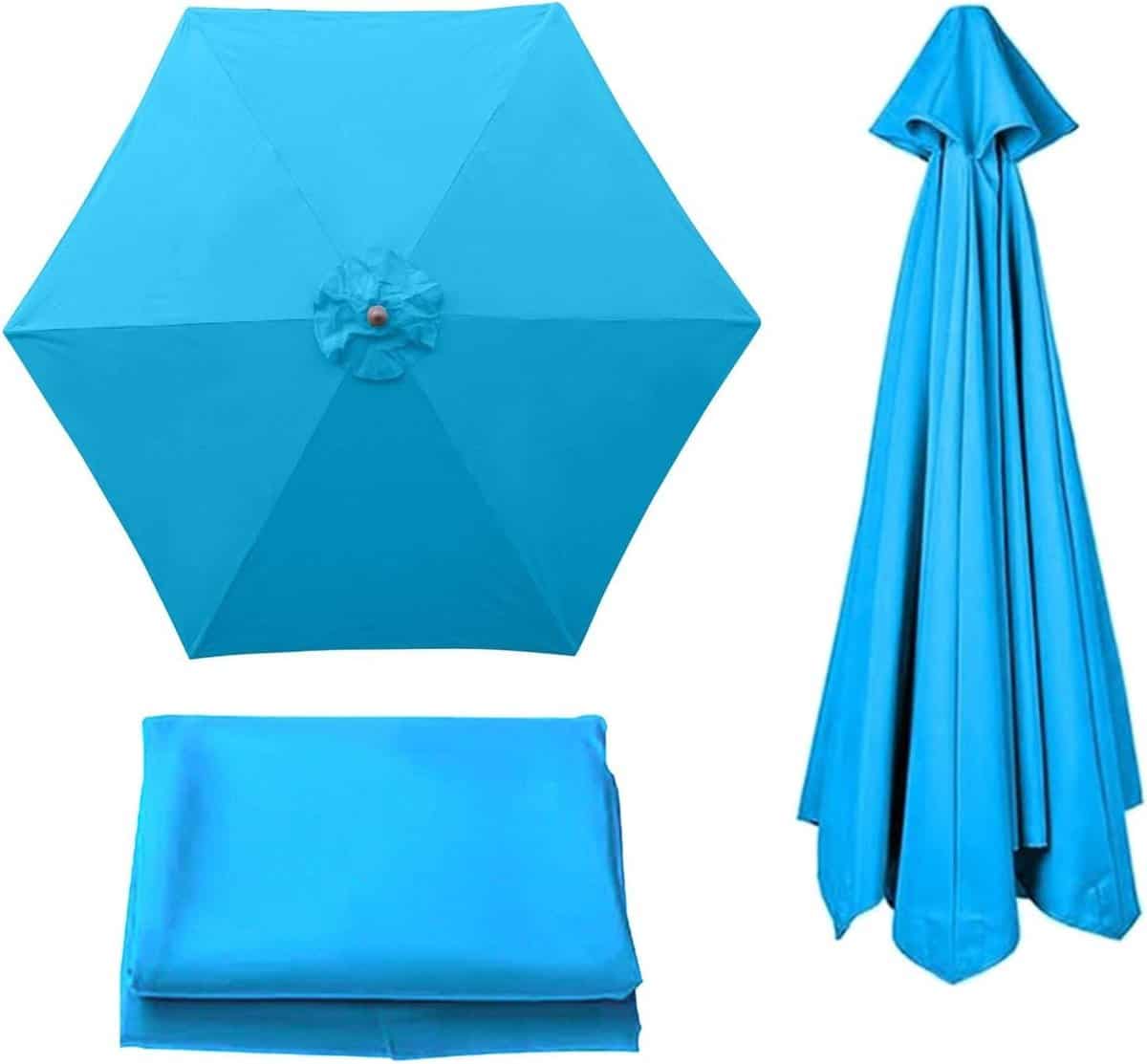 parasol vervangdoek parasolhoes tuin buiten zonnen uv